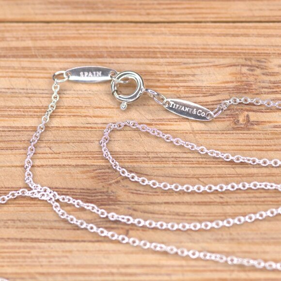 Tiffany 16" Silver Chain Necklace - Picture 2 of 4